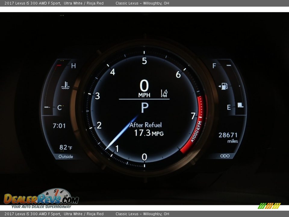 2017 Lexus IS 300 AWD F Sport Ultra White / Rioja Red Photo #11