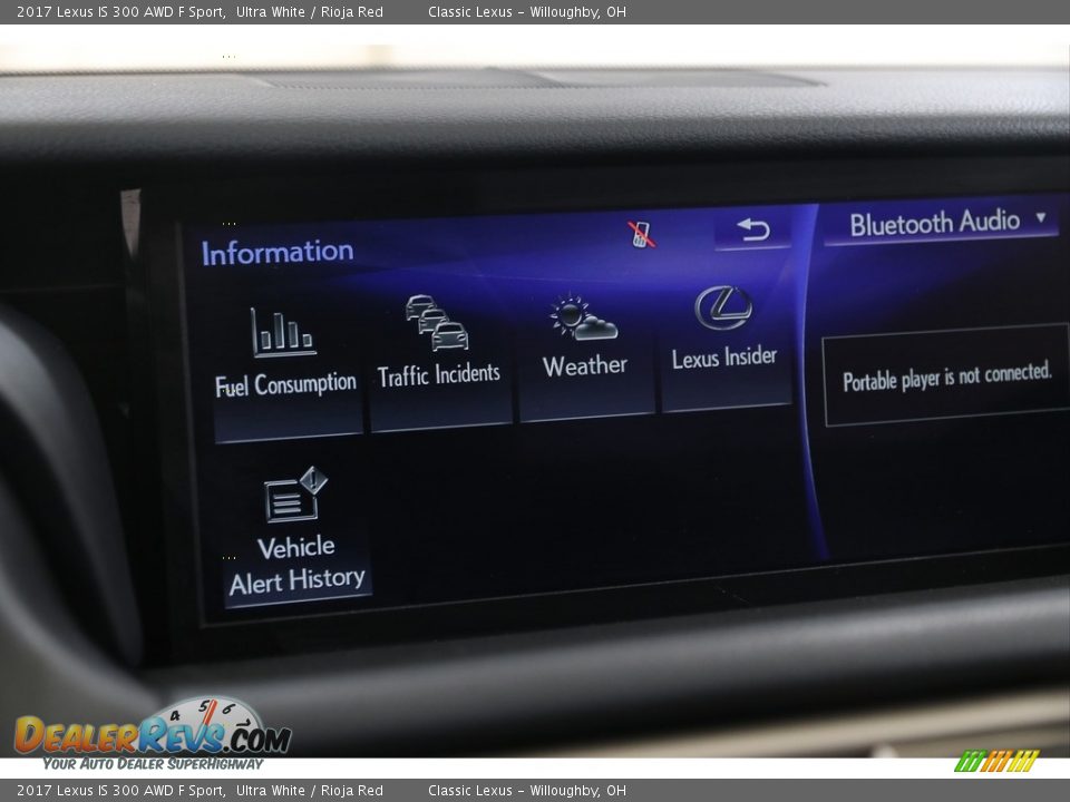 2017 Lexus IS 300 AWD F Sport Ultra White / Rioja Red Photo #20