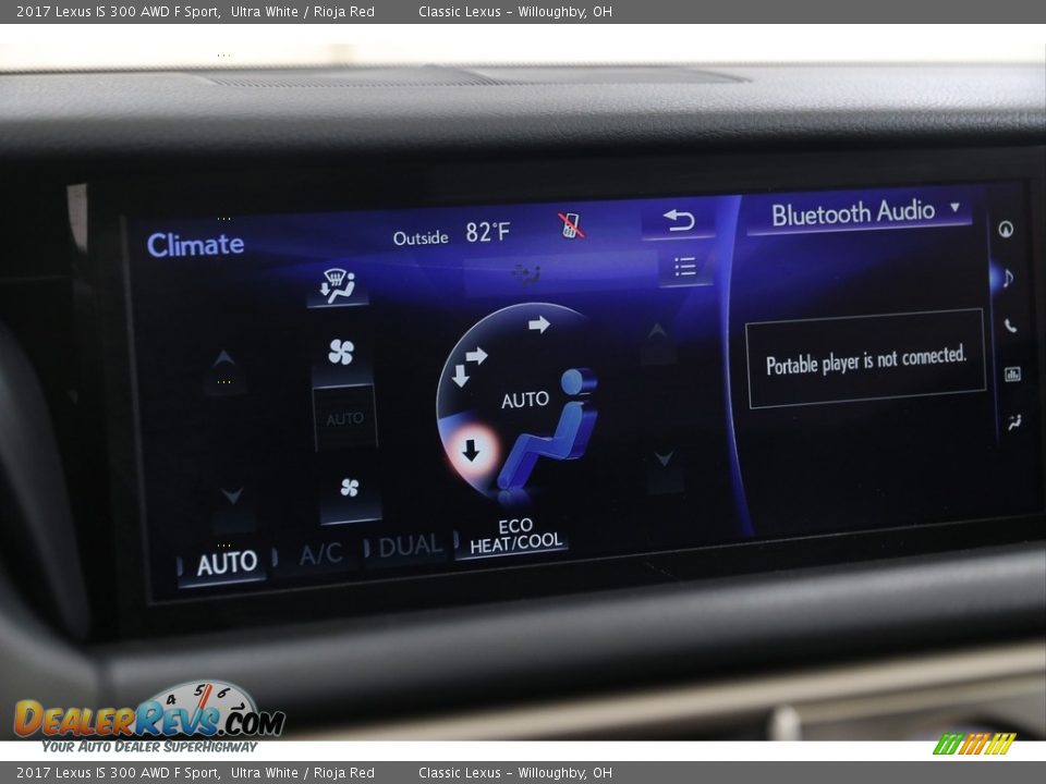 2017 Lexus IS 300 AWD F Sport Ultra White / Rioja Red Photo #21