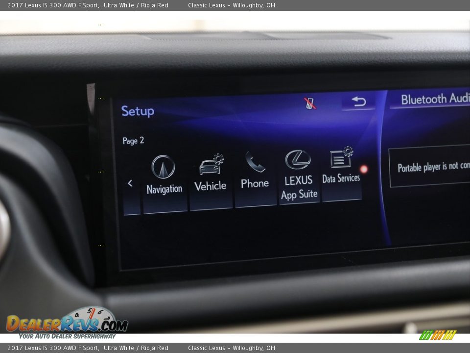 2017 Lexus IS 300 AWD F Sport Ultra White / Rioja Red Photo #23