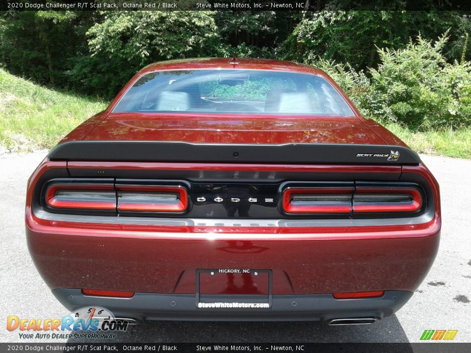 2020 Dodge Challenger R/T Scat Pack Octane Red / Black Photo #7