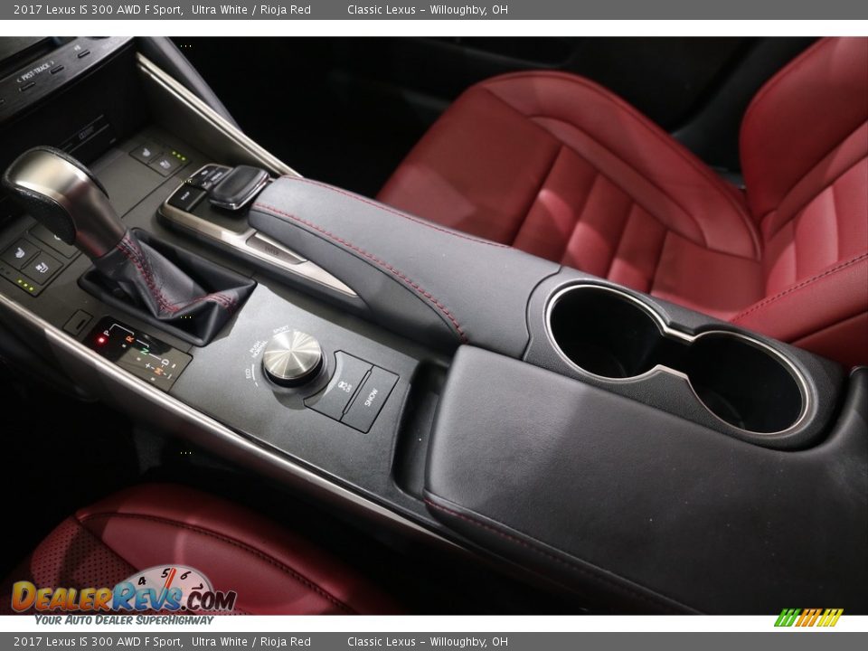 2017 Lexus IS 300 AWD F Sport Ultra White / Rioja Red Photo #27