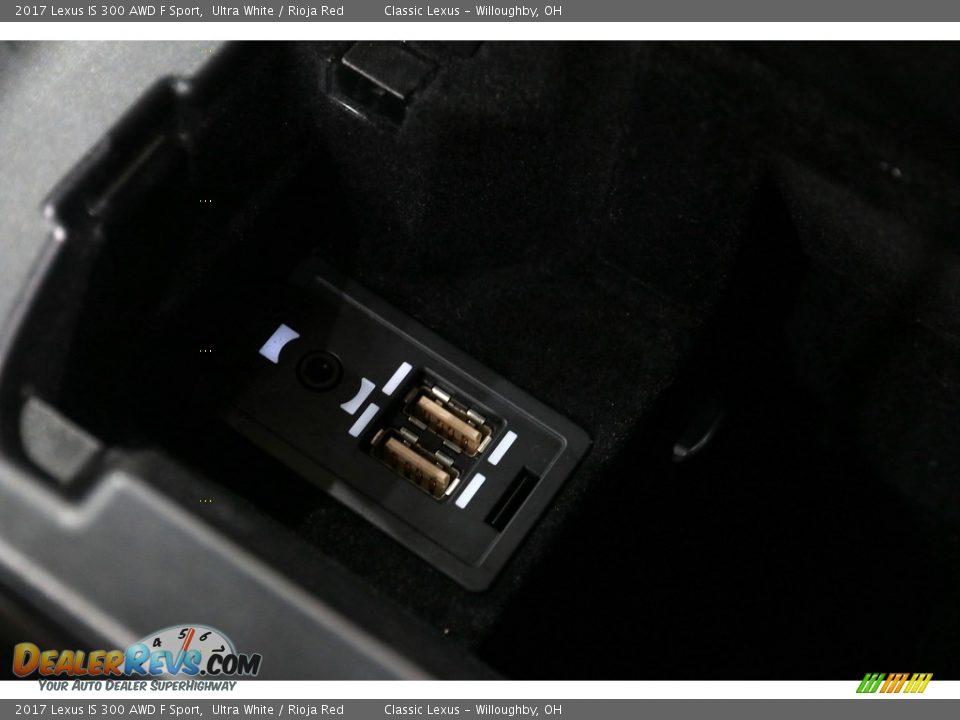 2017 Lexus IS 300 AWD F Sport Ultra White / Rioja Red Photo #29