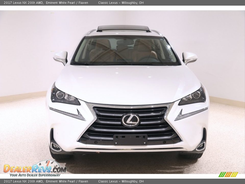 2017 Lexus NX 200t AWD Eminent White Pearl / Flaxen Photo #2