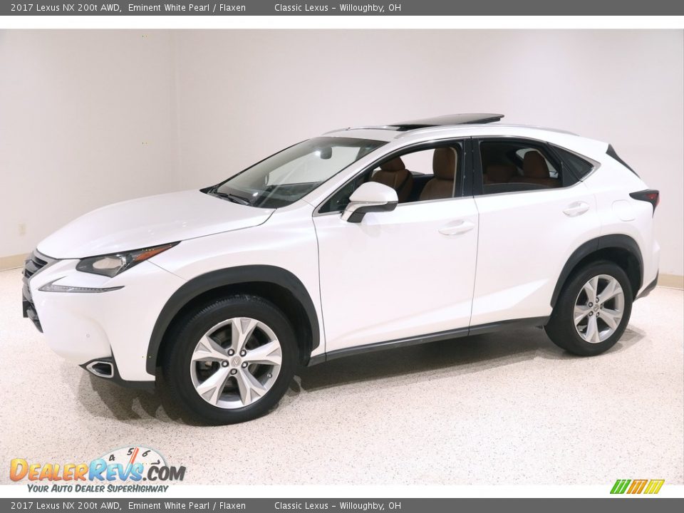 2017 Lexus NX 200t AWD Eminent White Pearl / Flaxen Photo #3