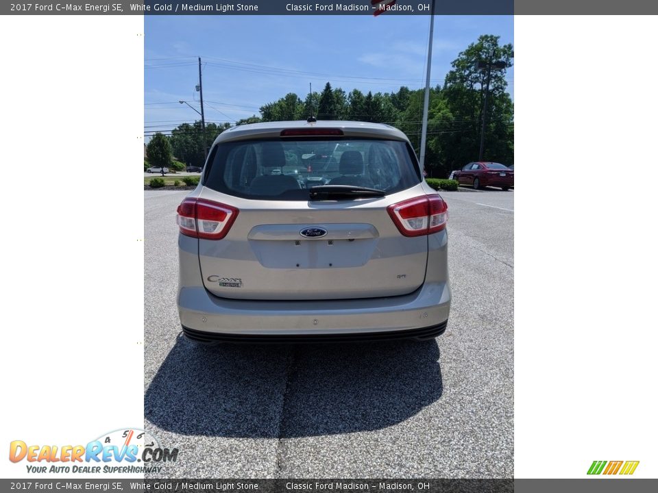 2017 Ford C-Max Energi SE White Gold / Medium Light Stone Photo #10