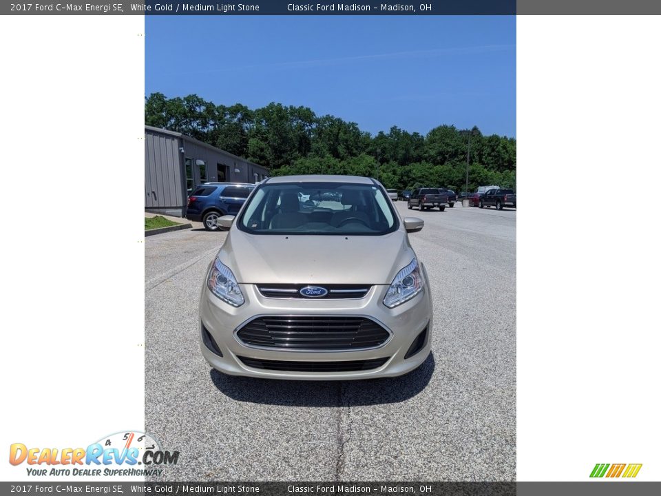 2017 Ford C-Max Energi SE White Gold / Medium Light Stone Photo #14