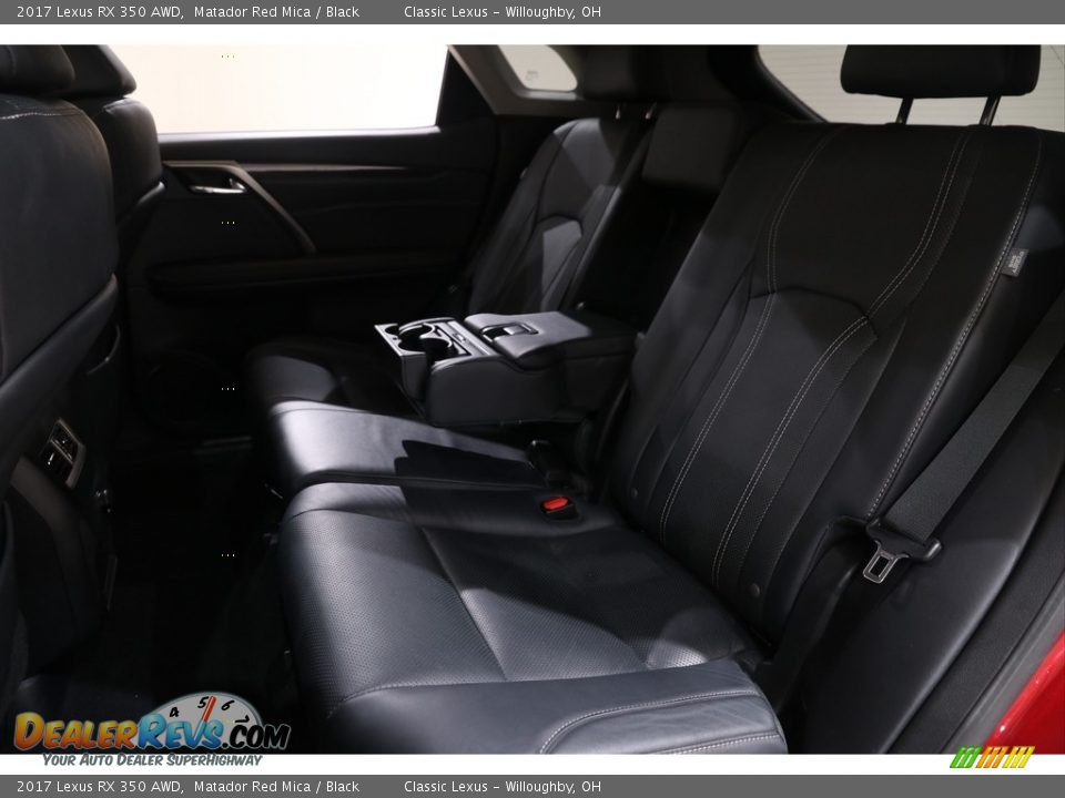 2017 Lexus RX 350 AWD Matador Red Mica / Black Photo #32