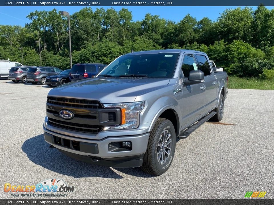 2020 Ford F150 XLT SuperCrew 4x4 Iconic Silver / Black Photo #2