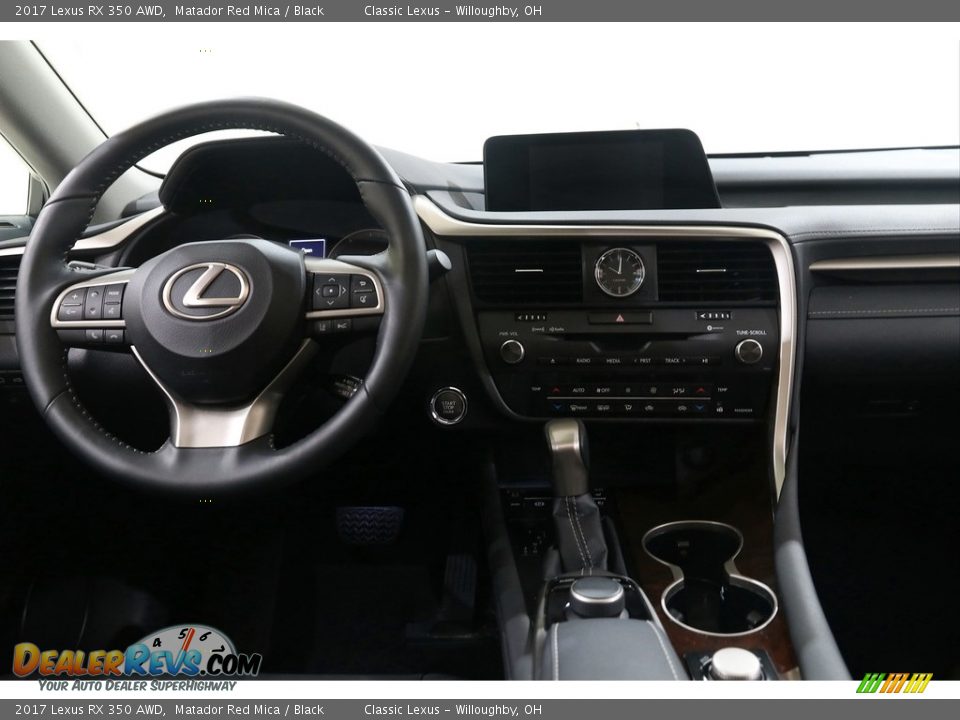 2017 Lexus RX 350 AWD Matador Red Mica / Black Photo #33