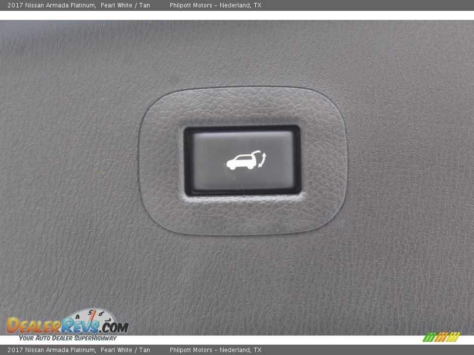 2017 Nissan Armada Platinum Pearl White / Tan Photo #31