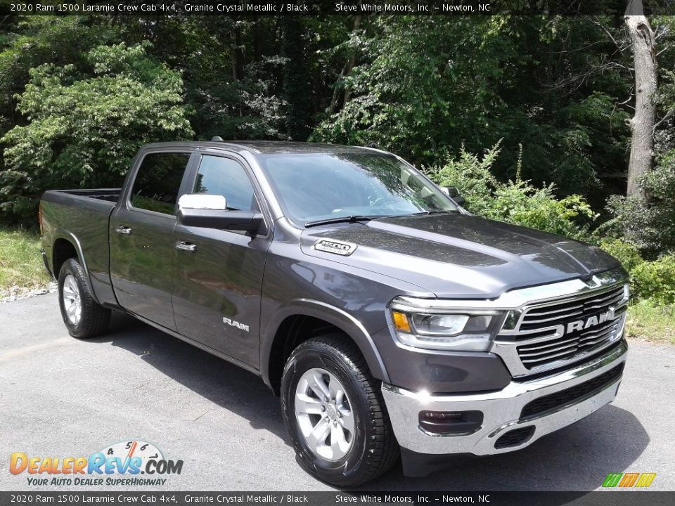 Granite Crystal Metallic 2020 Ram 1500 Laramie Crew Cab 4x4 Photo #4