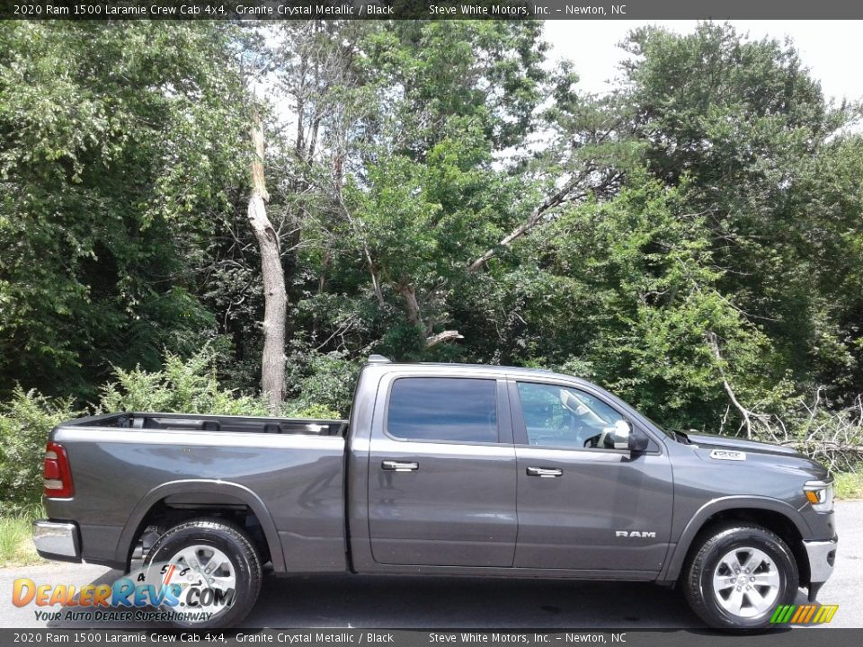 Granite Crystal Metallic 2020 Ram 1500 Laramie Crew Cab 4x4 Photo #5