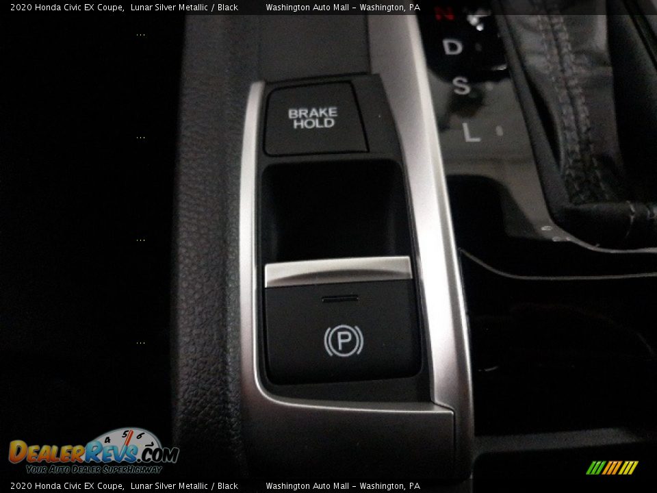 2020 Honda Civic EX Coupe Lunar Silver Metallic / Black Photo #15