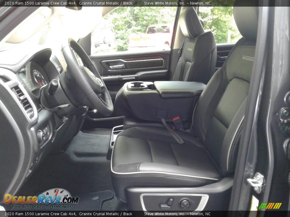 2020 Ram 1500 Laramie Crew Cab 4x4 Granite Crystal Metallic / Black Photo #11