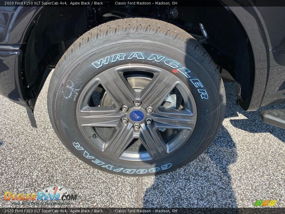 2020 Ford F150 XLT SuperCab 4x4 Agate Black / Black Photo #6