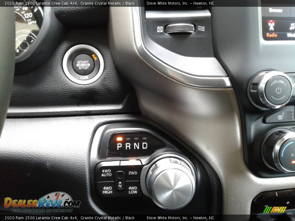 2020 Ram 1500 Laramie Crew Cab 4x4 Granite Crystal Metallic / Black Photo #21