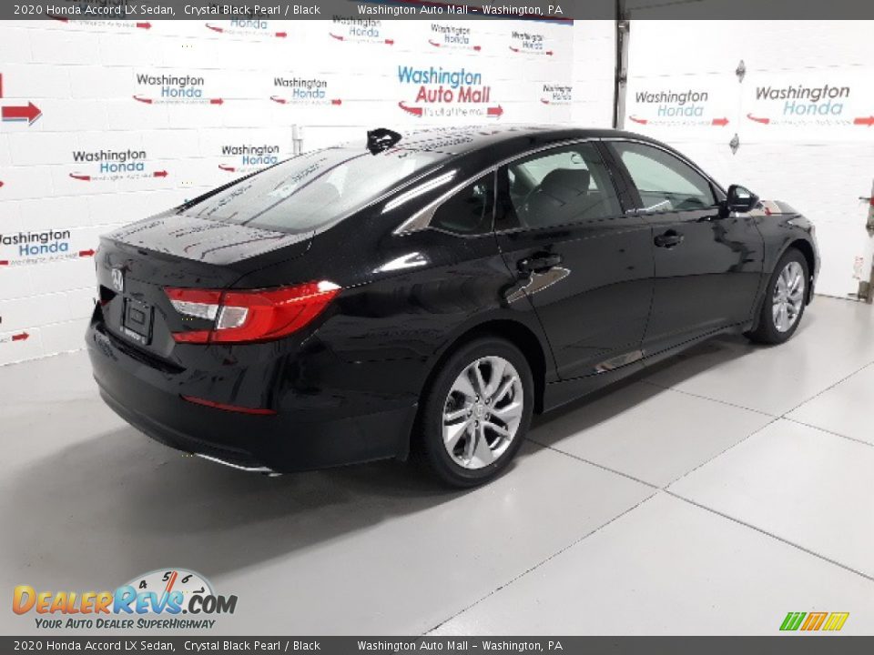 2020 Honda Accord LX Sedan Crystal Black Pearl / Black Photo #3