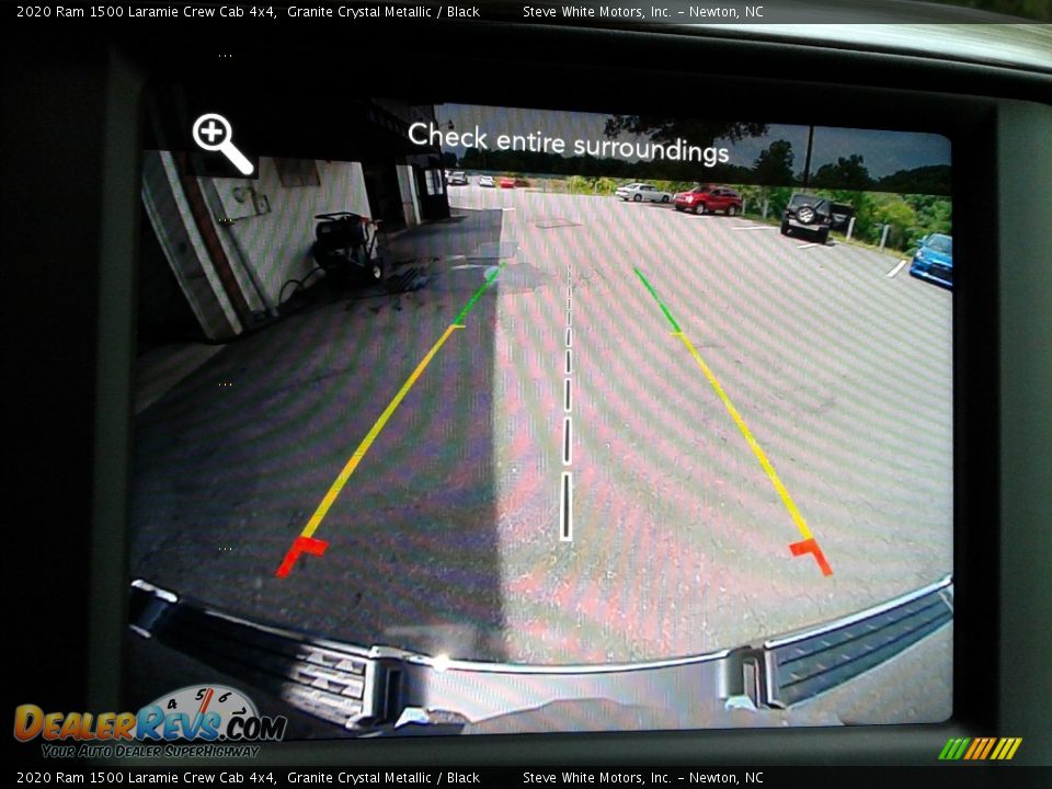 2020 Ram 1500 Laramie Crew Cab 4x4 Granite Crystal Metallic / Black Photo #24