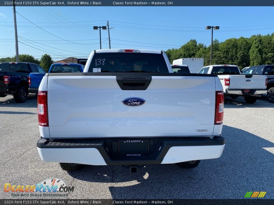 2020 Ford F150 STX SuperCab 4x4 Oxford White / Black Photo #2