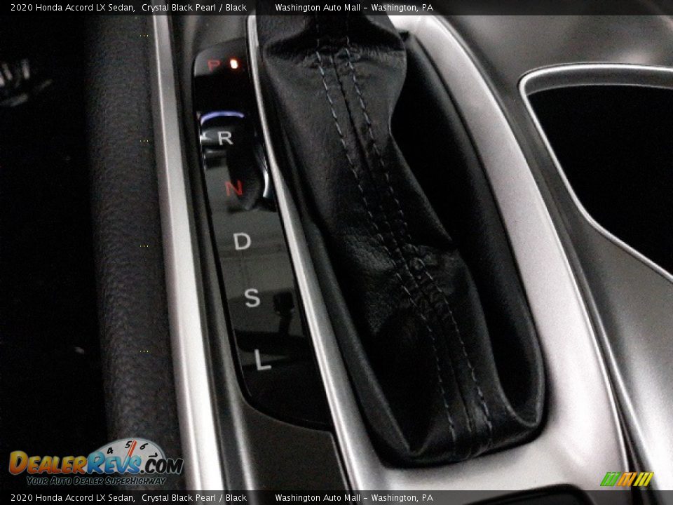 2020 Honda Accord LX Sedan Crystal Black Pearl / Black Photo #17