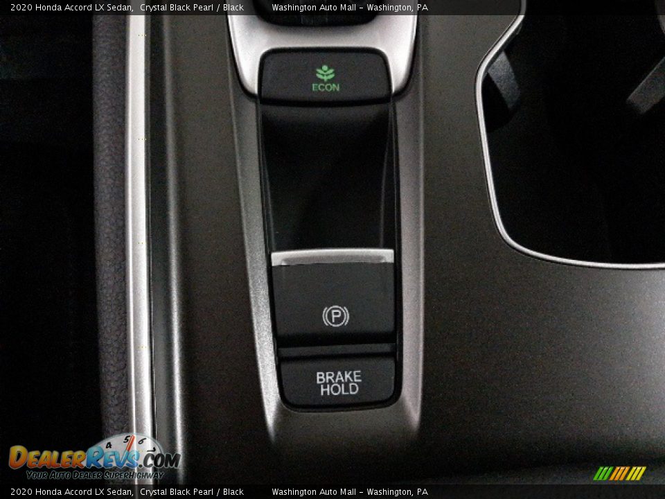 2020 Honda Accord LX Sedan Crystal Black Pearl / Black Photo #18