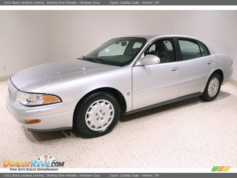 2001 Buick LeSabre Limited Sterling Silver Metallic / Medium Gray Photo #3