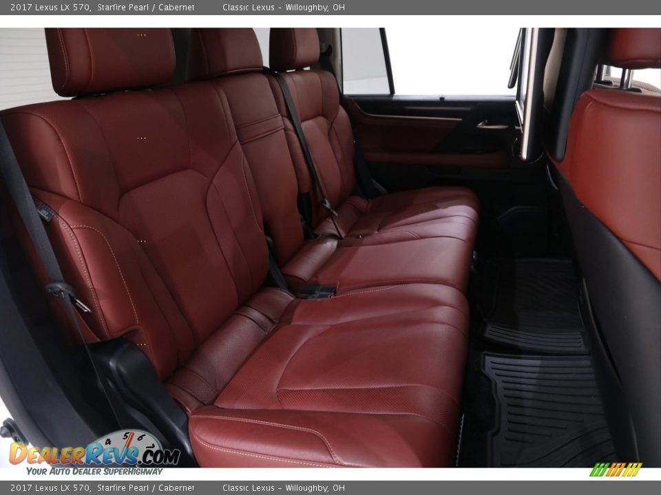 Rear Seat of 2017 Lexus LX 570 Photo #24