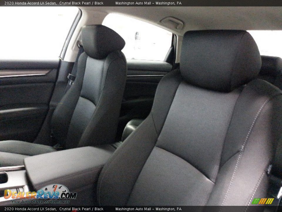 2020 Honda Accord LX Sedan Crystal Black Pearl / Black Photo #24