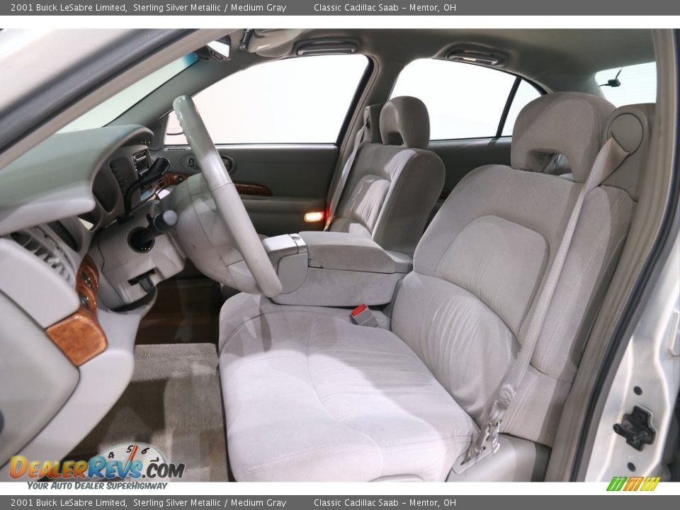 2001 Buick LeSabre Limited Sterling Silver Metallic / Medium Gray Photo #7