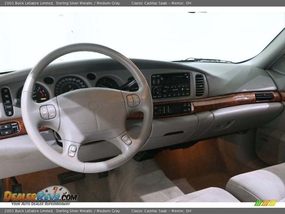 2001 Buick LeSabre Limited Sterling Silver Metallic / Medium Gray Photo #8