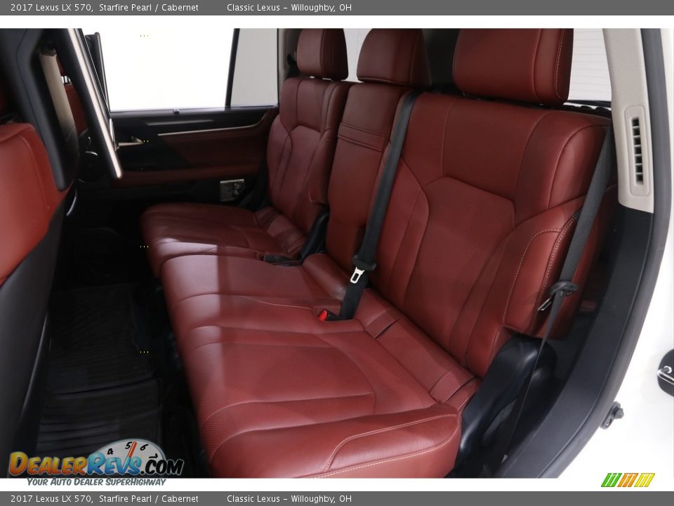 Rear Seat of 2017 Lexus LX 570 Photo #26
