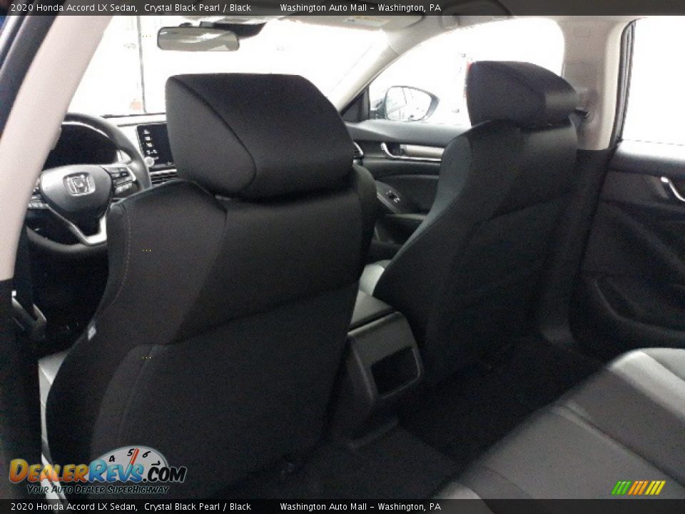 2020 Honda Accord LX Sedan Crystal Black Pearl / Black Photo #27