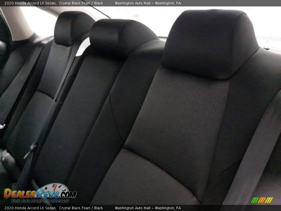 2020 Honda Accord LX Sedan Crystal Black Pearl / Black Photo #29