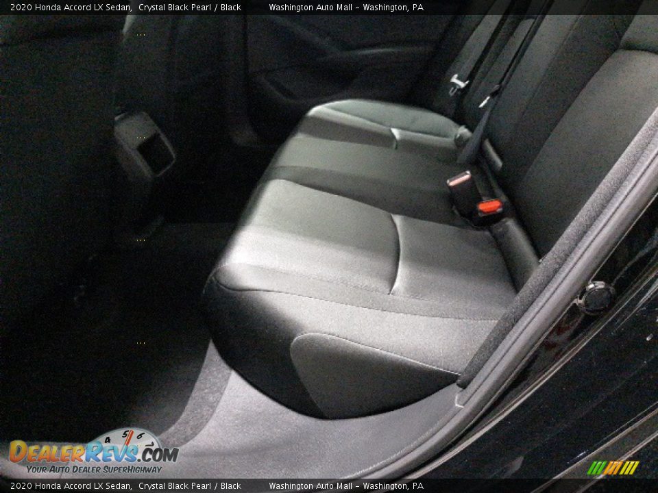 2020 Honda Accord LX Sedan Crystal Black Pearl / Black Photo #30