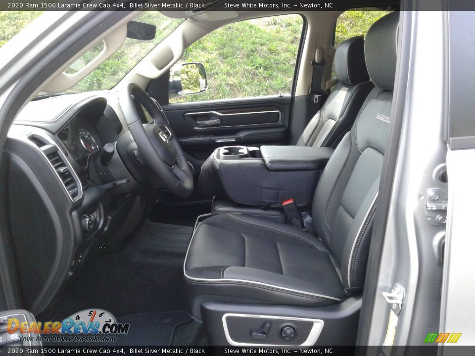 Front Seat of 2020 Ram 1500 Laramie Crew Cab 4x4 Photo #11