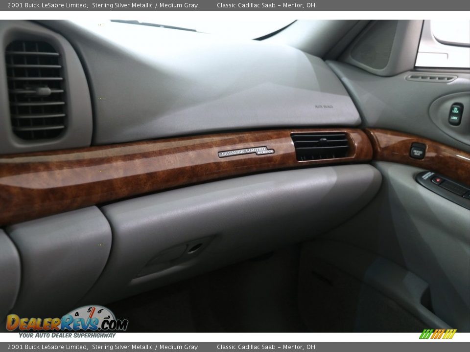 2001 Buick LeSabre Limited Sterling Silver Metallic / Medium Gray Photo #14