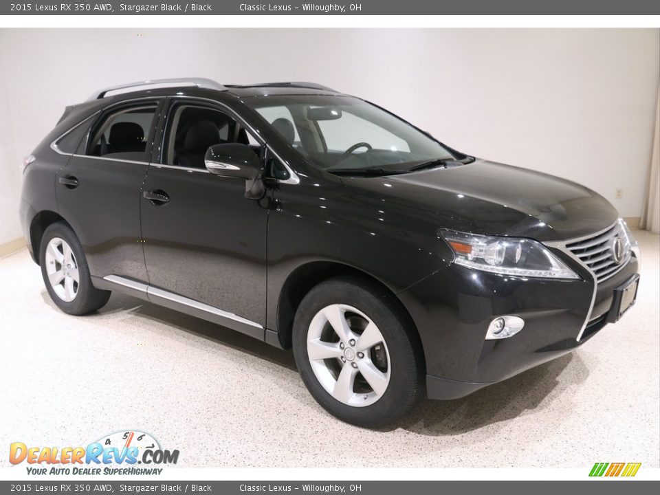 2015 Lexus RX 350 AWD Stargazer Black / Black Photo #1