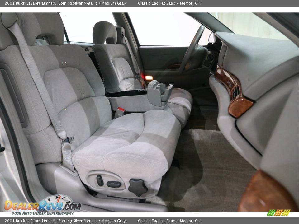 2001 Buick LeSabre Limited Sterling Silver Metallic / Medium Gray Photo #17