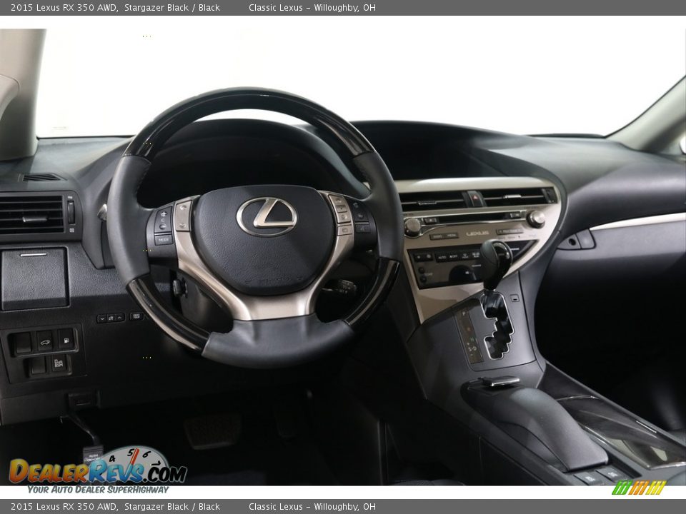 2015 Lexus RX 350 AWD Stargazer Black / Black Photo #6