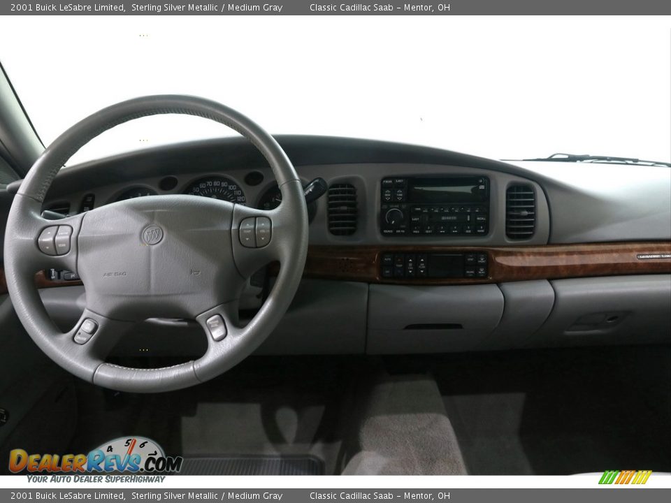 2001 Buick LeSabre Limited Sterling Silver Metallic / Medium Gray Photo #21