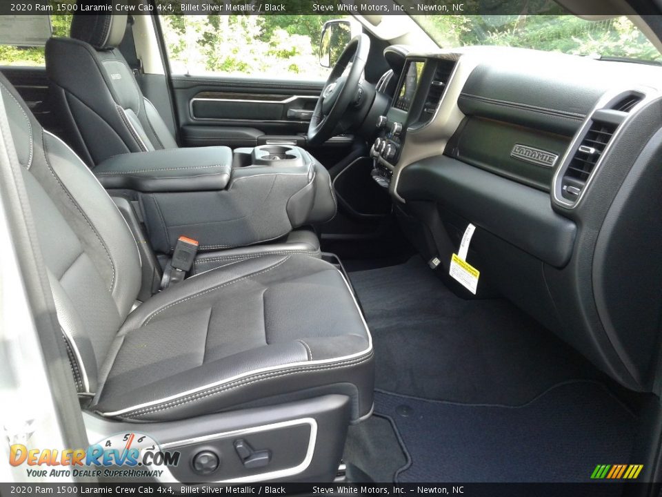 Front Seat of 2020 Ram 1500 Laramie Crew Cab 4x4 Photo #17