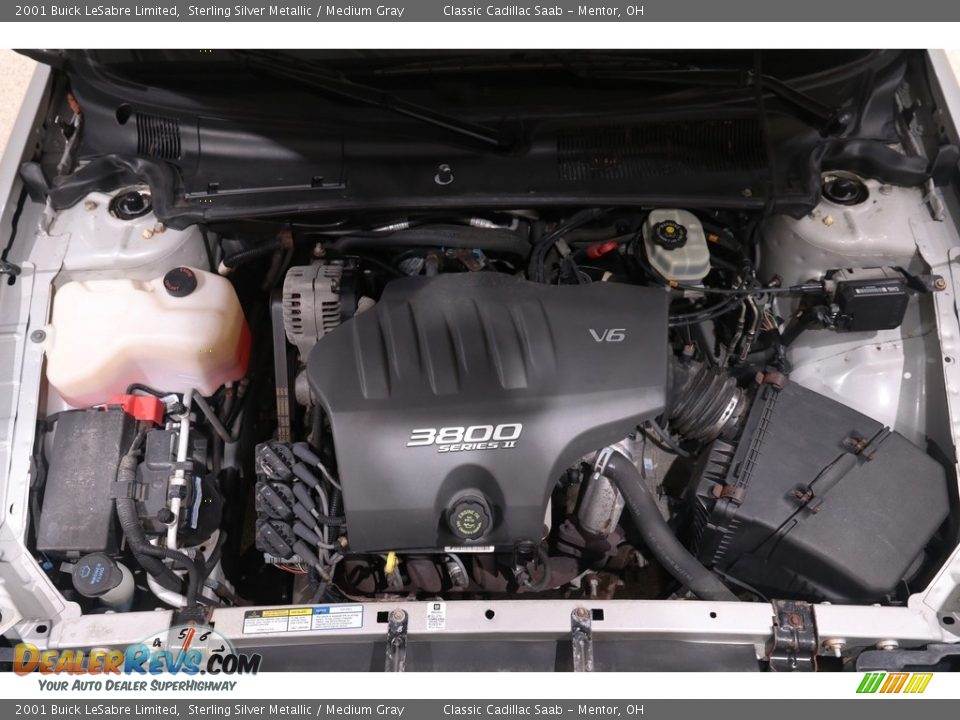 2001 Buick LeSabre Limited Sterling Silver Metallic / Medium Gray Photo #23