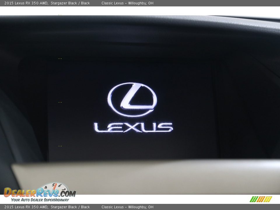 2015 Lexus RX 350 AWD Stargazer Black / Black Photo #10