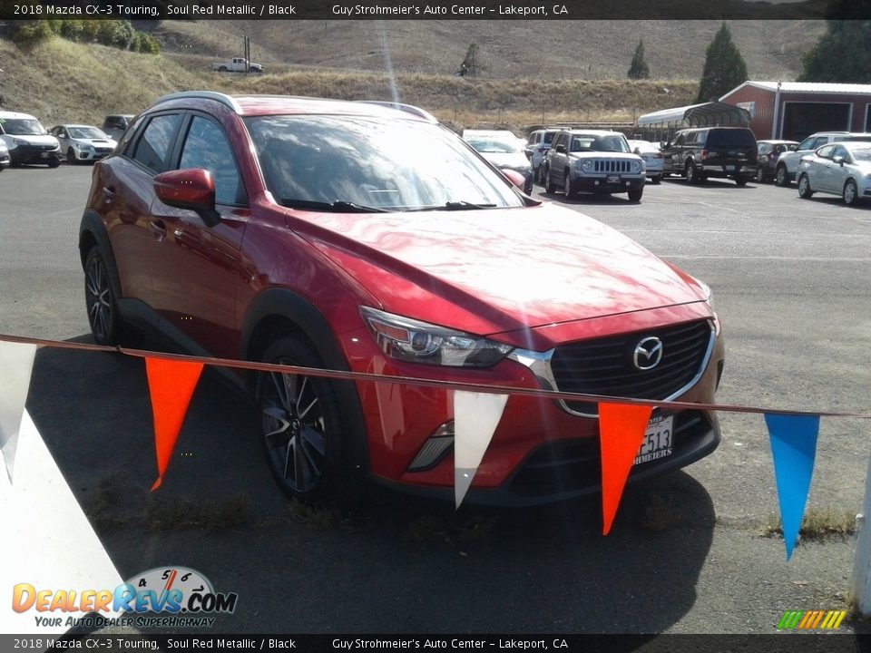 2018 Mazda CX-3 Touring Soul Red Metallic / Black Photo #1