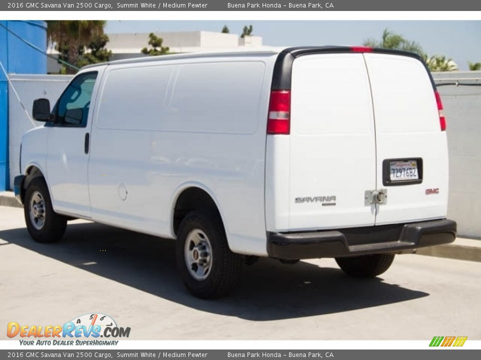 Summit White 2016 GMC Savana Van 2500 Cargo Photo #2