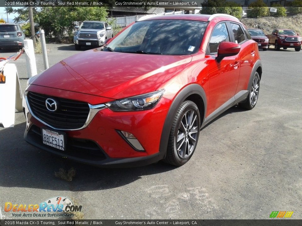 Front 3/4 View of 2018 Mazda CX-3 Touring Photo #2