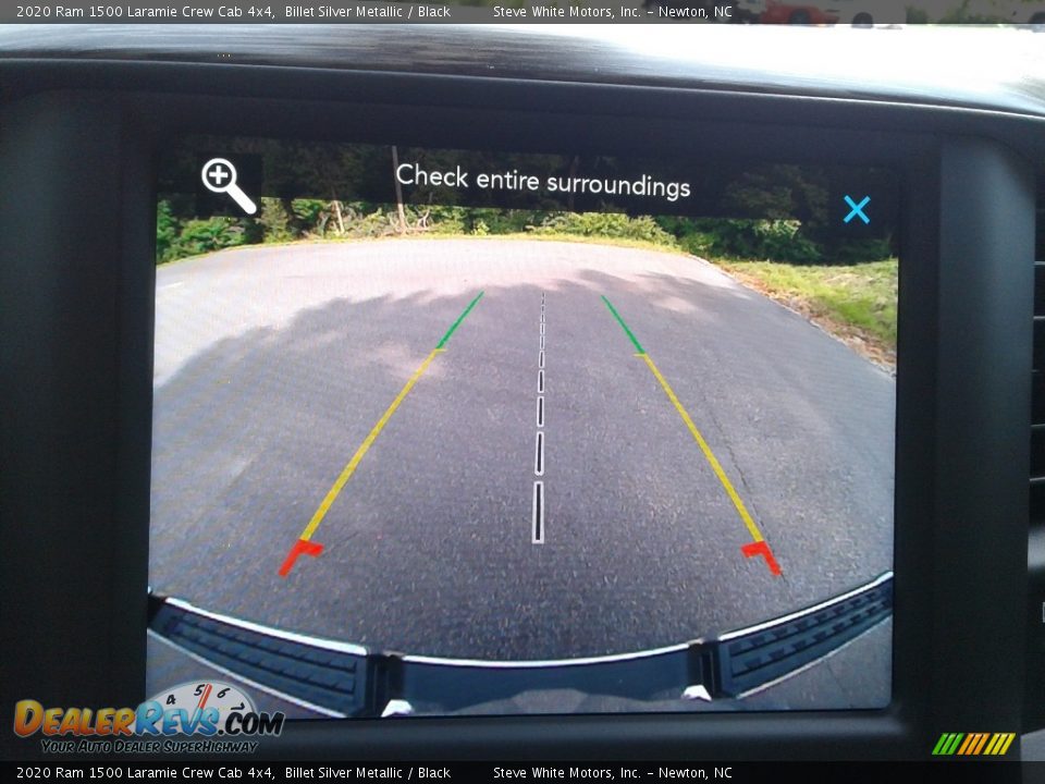2020 Ram 1500 Laramie Crew Cab 4x4 Billet Silver Metallic / Black Photo #26