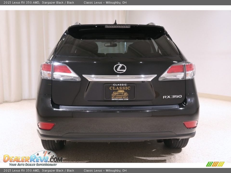 2015 Lexus RX 350 AWD Stargazer Black / Black Photo #20