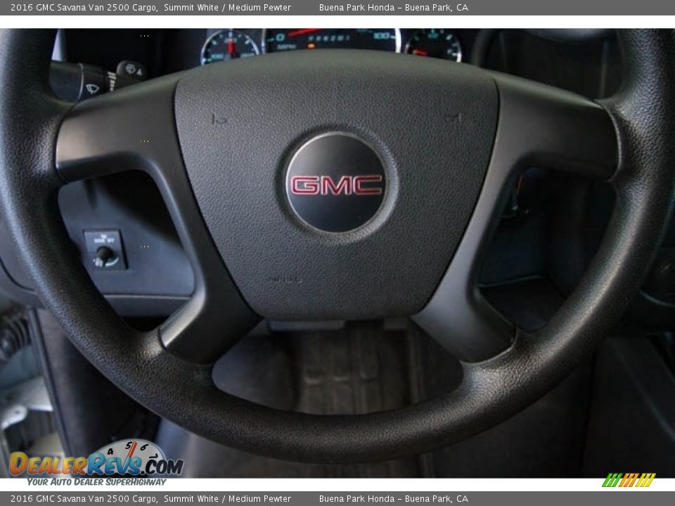 2016 GMC Savana Van 2500 Cargo Steering Wheel Photo #14